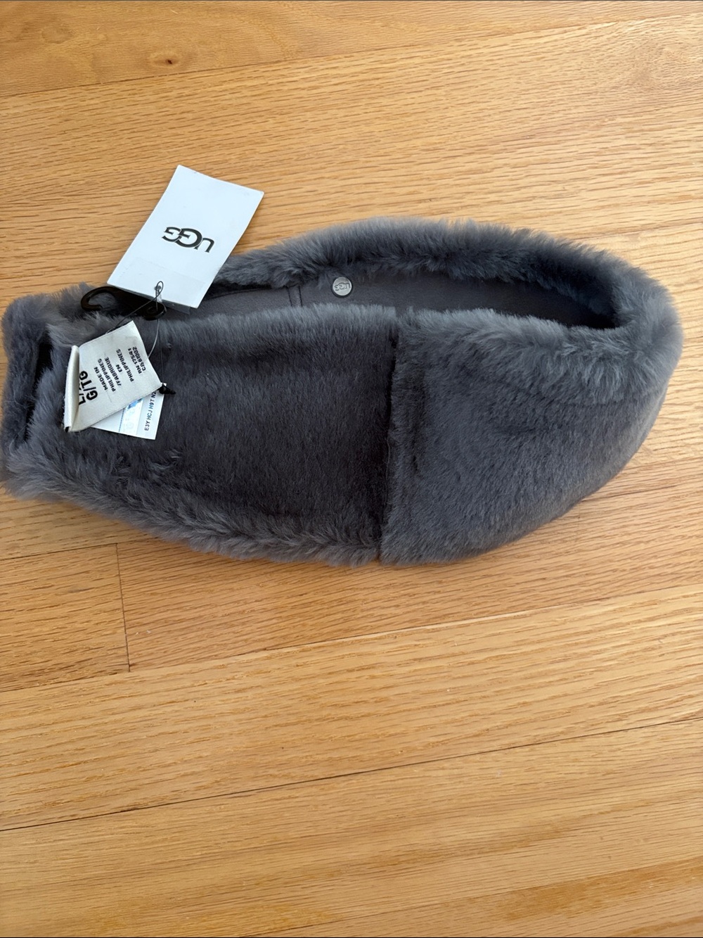 UGG Grey Soft Headband Earmuffs